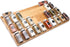 DEWVIE Bamboo Spice Drawer Organizer, 4 Tier In Drawer Spices Rack for Cabinet