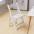 Allpop 2 Pack 550LB Commercial Set Resin Folding Chair with Vinyl Padded Seat, Capacity, Chair for Party Wedding Picnic