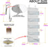 2 Pack 5-Shelf 2 Pack) Hanging Shelves Over The Door Organizer Wall Mount Storage Bag (Sesame Gray