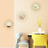 3 Pack Metal Mirrors for Wall Sunburst Wall Mirrors Home Dcor Decorative Hanging Wall Art for Living Room Bedroom