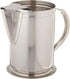 Winco 64-Ounce Stainless Steel Water Pitcher with Guard