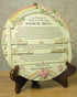 BANBERRY DESIGNS Walnut Wooden Easels, Premium Quality Folding Display Stand 11" H, Set of 2 for Large Plates, Plaques,