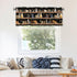 1 54" 18" Bookshelf Cat Curtain Valance Short Rod Pocket Window Treatment for Living Room Bedroom Kitchen Bathroom