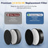 LV-H132 Replacement Filter - Compatible with LEVOIT LV-H132 Air Purifier, 3-in-1 H13 True HEPA Filter, 4 Pack