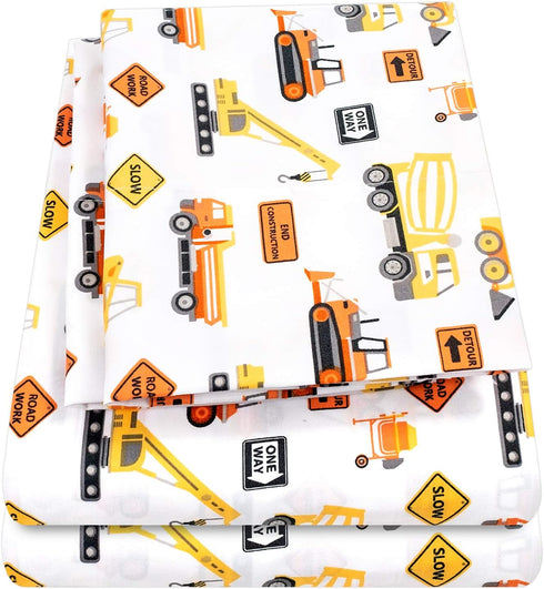 1500 Supreme Kids Bed Sheet Collection - Fun Colorful and Comfortable Boys