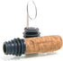 Soireehome Pourist Pair of Gourmet Glass and Cork Stopper Spouts with Silicone Gasket - 2-pack