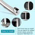 WB15X21101 GE Microwave Door Handle - Upgraded Stainless Steel Replacement for General Electric