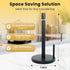 2 1 Countertop BLUJAYE in Paper Towel Holder with Spray Bottle - Matte Black Paper Towel Holder & Spray Bottle