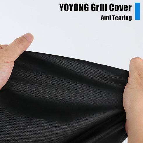 Yoyong Charcoal Grill Cover for Royal Gourmet CC1830, Water-Resistant BBQ Grill Cover in Black
