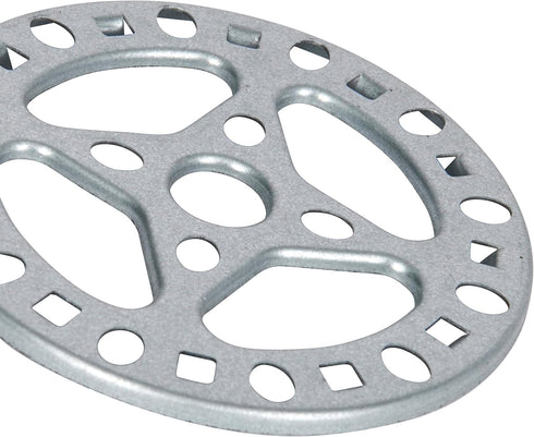KitchenCraft Gas Ring Reducer Trivet, Galvanised Iron, 12 cm, Silver