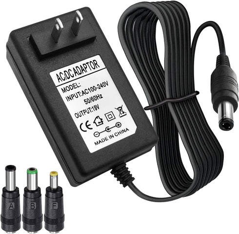 19V AC DC Charger Power Cord for Eufy RoboVac 11S 12 15C 25C 30C 35C, Compatible with Various Robot Vacuums