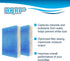 HQRP 2-Pack Wick Filter T Compatible with Honeywell HFT600 - Replacement fits Honeywell HEV615 HEV620 HEV600 Humidifiers