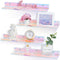 Iridescent Rainbow Acrylic Floating Shelves,15in Kids Wall Mounted Nursery Bookshelves, Display Ledge