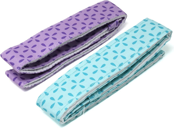 yueton 2PCS Bake Even Strips, Cake Baking Tray Cloth Strips for Preventing Deformation of Cake Edges