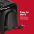 Hamilton Beach 2 Slice Toaster with Extra Wide Slots, Shade Selector, Auto-Shutoff, Cancel Button, Toast Boost (Black)