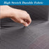 Rectangl,4 Pack Counter ANWUCHEN Stool Covers Stretch Rectangle Bar Stool Covers Elastic Vanity Stool Cover Chair Seat