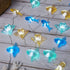 30 10 Nautical theme Sea Life Decorative Fairy String Lights, Whale Shark, Sunfish, Manta Ray Cute Novelty Marine