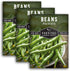 Bush Bean Seeds for Planting - Provider Green Beans, Stringless Heirloom Garden