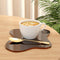 Toyarone Acrylic Coaster for Desk, Transparent Coaster Decorative Plates, Clear Cloud Shape Coffee