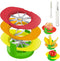 Fruit Cutter Slicer - 4 in 1 Apple Slicer with Vegetable Peeler & Cleaning Brush, Stainless Steel Heavy Duty Cutter for