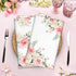 15.7 23.6 Inch, Pink Flower Microfiber Kitchen Towels, Soft Absorbent Watercolor Floral Hand Towel Thick Dish Cloth