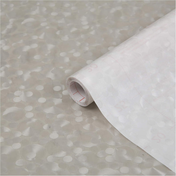 d-c-fix 346-0276 Self-Adhesive Privacy Glass Window Film, Pearl, 17" x 78" Roll
