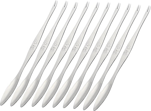 Criativo live 10 pieces Good Grips seafood Forks/Picks,specialty Seafood Forks/Picks for crab leg,lobster leg,