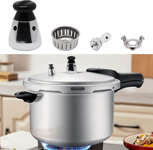 Pressure Cooker Relief Jigger Valve 1Pc - Universal with Exhaust Rod, Whistle for Weight Pressures Control