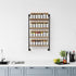 56 ZICOTO Space Saving Spice Rack Organizer Shelf for Wall Mount - Easy To Install Modern Hanging Racks For up to Jars