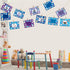 30 Packs Winter Craft Kits for Kids, Holiday DIY Picture Frame Craft Snowflake Penguin Polar Bear Art Party Favor Home
