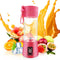 GUCABE Portable Blender, Personal Blender for Milkshakes and Smoothies, Mini Juice Blender with USB Charging, 380ML,