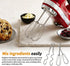Hand Mixer Beater & Dough Hooks Compatible with KitchenAid Hand Mixer Attachments, Stainless Steel Replacement Parts