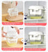 Generic (1.5QT) (600g) 7.8*7.8*6.1in, Greek Yogurt Strainer with Lid.Yogurt Filter with Ultra Fine Mesh,to Makes small