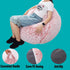 Kisoy Fluffy Stuffed Animal Storage Bean Bag Chair Cover (No Filler), Faux Fur Comfy Bean Bag Cover for Organizing