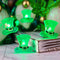 Impress Life Green Hat String Lights - 10ft Battery Operated/USB Plug-in LED with Remote for Bedroom Home Garden