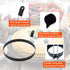 8" Omelet Ring for Griddle, 2 Packs Non-Stick Stainless Steel Pancake Rings, Omelet Maker with Silicone Handle