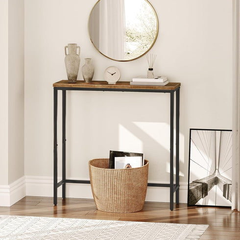 29.5" BF75XG01 HOOBRO Narrow Console Table, Small Entryway Table, Thin Sofa Side Display Table, for Hallway, Bedroom
