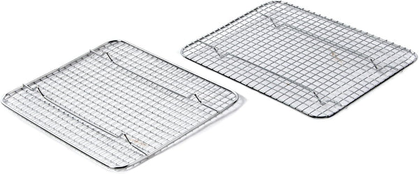 Goson Kitchen Stainless Steel Heavy Duty Cooling Rack, 8"x10", Set of 2, Oven Safe up to 575F