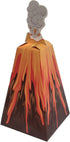 Jayd Products 12 Volcano Party Favor Boxes - Dinosaur Party Decorations for Luau, Hawaiian, Tiki Party Supplies