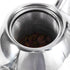 Stainless Steel Tea Kettle Teapot Quart Coffee Tea Pot Water Kettle with Removable Infuser Filter Large Capacity 50 oz (1.5L)