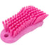 SPARTA Plastic Cutting Board Scrub Brush with Hanging Hole for Washing Cutting Boards, 6 Inches, Pink