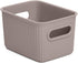 Baobab Small Multi-purpose Storage Basket, 1.5 Litres Capacity, Taupe, 12.8 x 16.7 x 10 cm