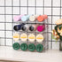 Clear Water Bottle Organizer, 4 Pack Stackable Bottle Storage Rack for Wine and Tumbler, Cabinet Organization