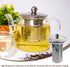 HEMOTON 2pcs Tea Strainer, Loose Tea Filter, Teapot Mesh Strainer, Tea Infuser, Tea Basket