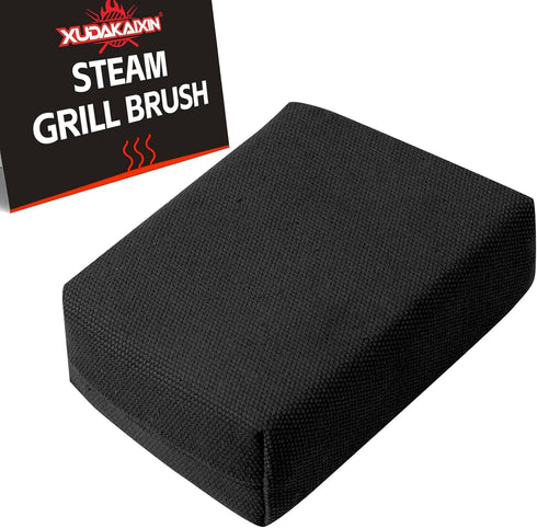XUDAKAIXIN Grill Brush Bristle Free,(Only Replaceable Cleaning Head No Grill Brush)-Black
