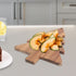 Amosfun Christmas Tree Charcuterie Board, Wooden Appetizer Tray, Holiday Cheese Board, Sushi Serving Tray