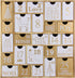 Juegoal Advent Calendar with 25 Drawers, Refillable Wooden Countdown to Christmas Gift for Kids, 12 Inches
