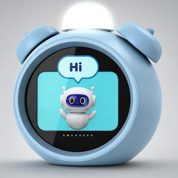 VoxNimbus AI Kids Alam Cleck with Voice Control, Children's Focus Ready to Rise