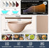 Artena Ramen Bowl with Chopsticks, 42oz Ceramic Noodle Bowl, Large Soup Bowl, Pasta Bowl Set, Big Salad Bowl, Deep Pho Bowl for Dumplings, Cereal, Rice, Dishwasher Microwave Safe, Gourd Design, Camel by Artena