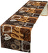 Houselerax Coffee Theme Table RunnerCoffee Theme Latte Tea Cup Country Rustic Farmhouse Kitchen